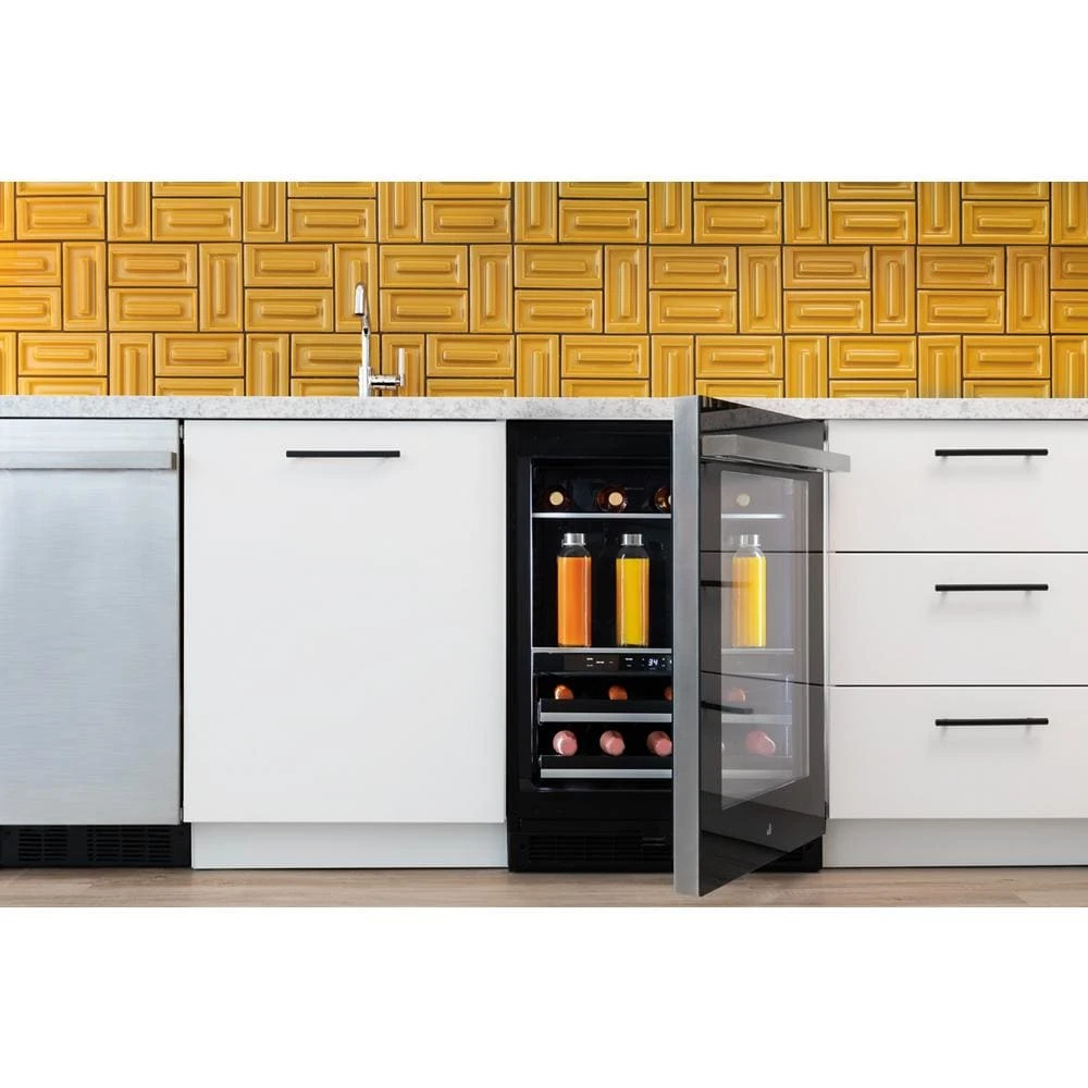 Panel-Ready 15" Undercounter Ice Machine with Articulating Hinge JUIFN15HX