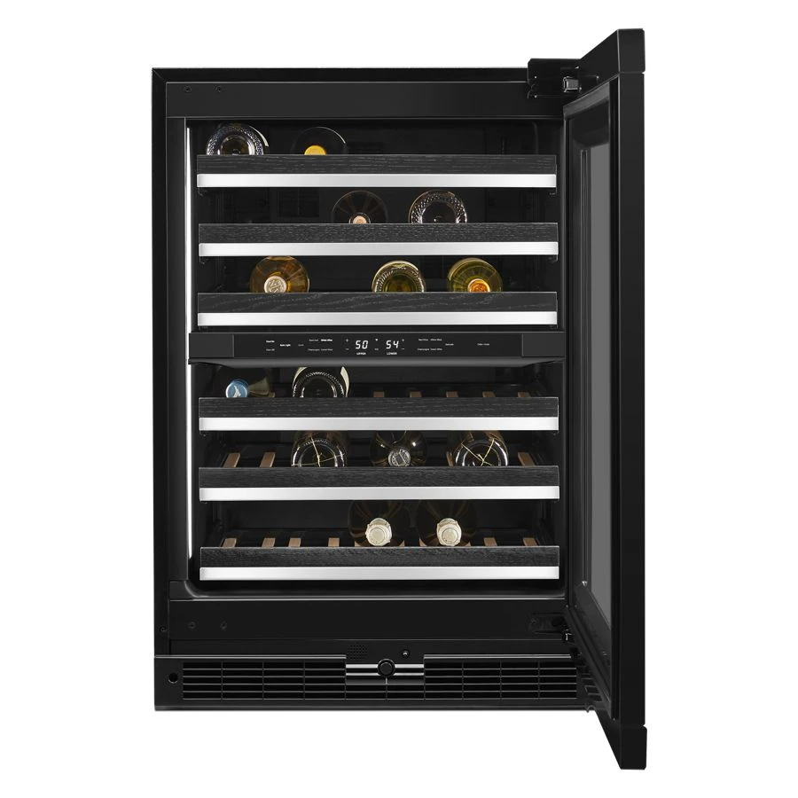 Panel-Ready 24" Built-In Undercounter Wine Cellar - Right Swing JUWFR242HX