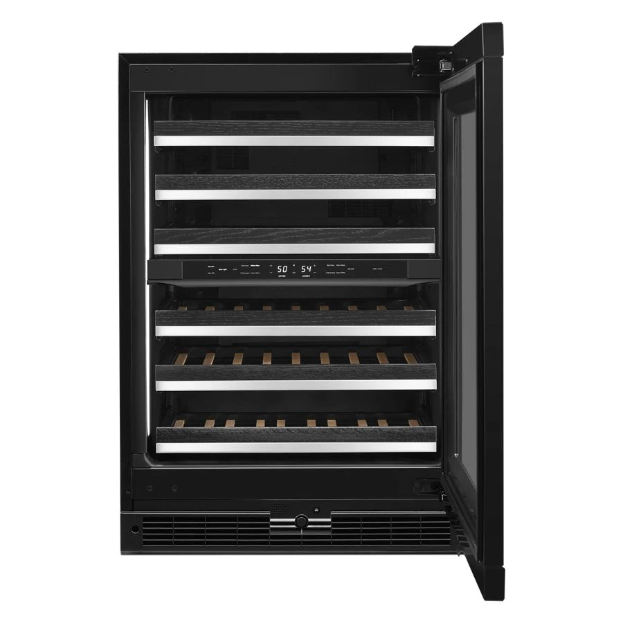 Panel-Ready 24" Built-In Undercounter Wine Cellar - Right Swing JUWFR242HX
