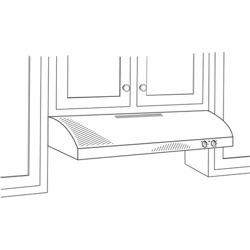 Deluxe Range Hood JV247PWW