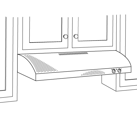 Deluxe Range Hood JV348LSS