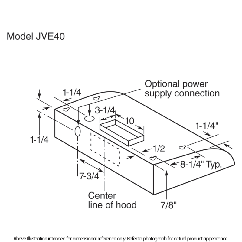 30" Qualified Ventilation Hood JVE40STSS