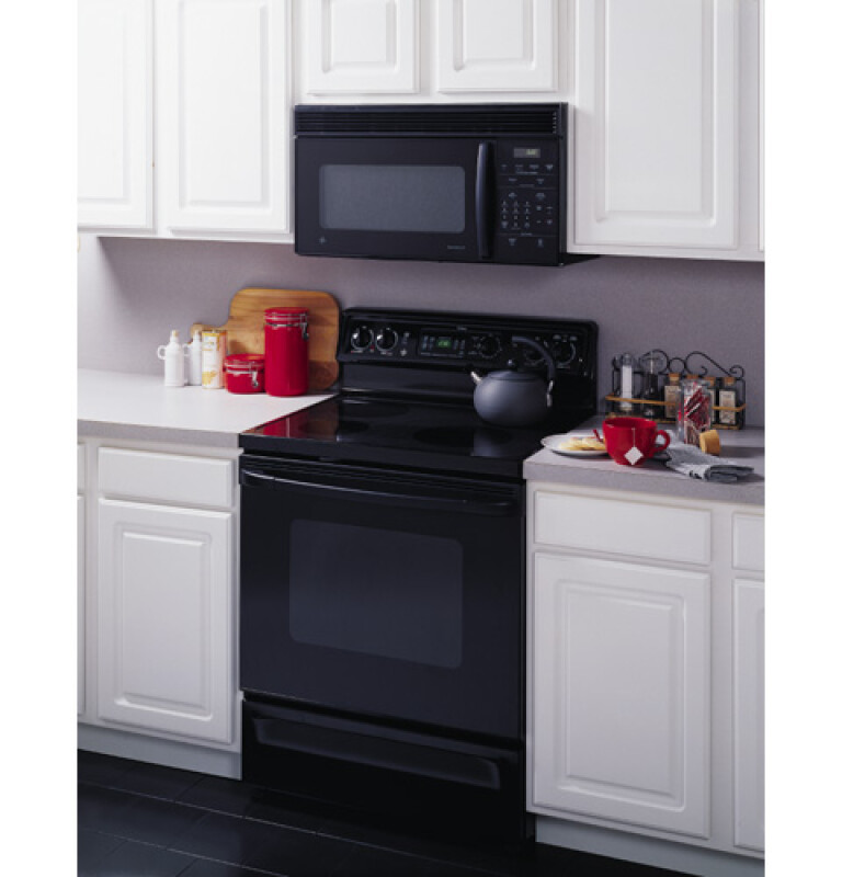 1.3 Cu. Ft. Capacity Spacemaker Over-the-Range Microwave Oven JVM1320BB