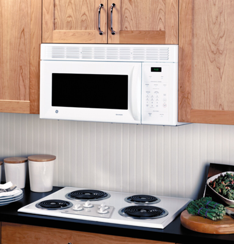 GE Spacemaker Over-the-Range Microwave Oven White JVM1430WD Picture 1