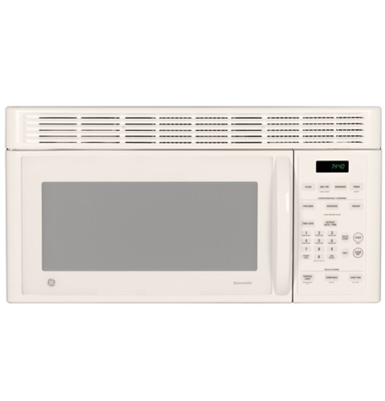 Spacemaker 1.4 Cu. Ft. Capacity, 950 Watt Over-the-Range Microwave Oven with Recirculating Venting JVM1441CJ