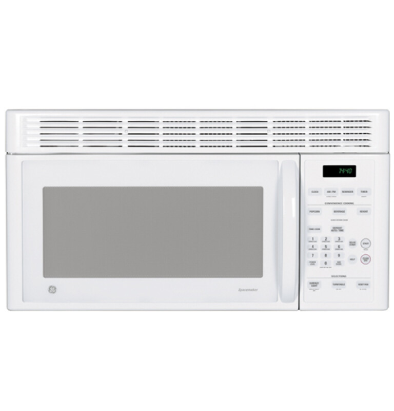 Spacemaker 1.4 Cu. Ft., 950 Watt Over-the-Range Microwave Oven JVM1441WH