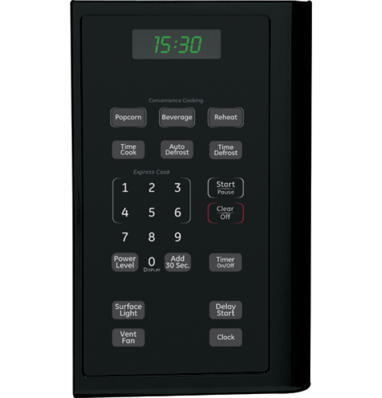 1.5 Cu. Ft. Capacity Over Over the Range Microwave Oven JVM1530DMBB