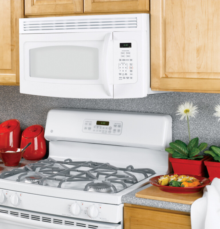 Spacemaker 1.5 Cu. Ft. Over-the-Range Microwave Oven JVM1540DPWW