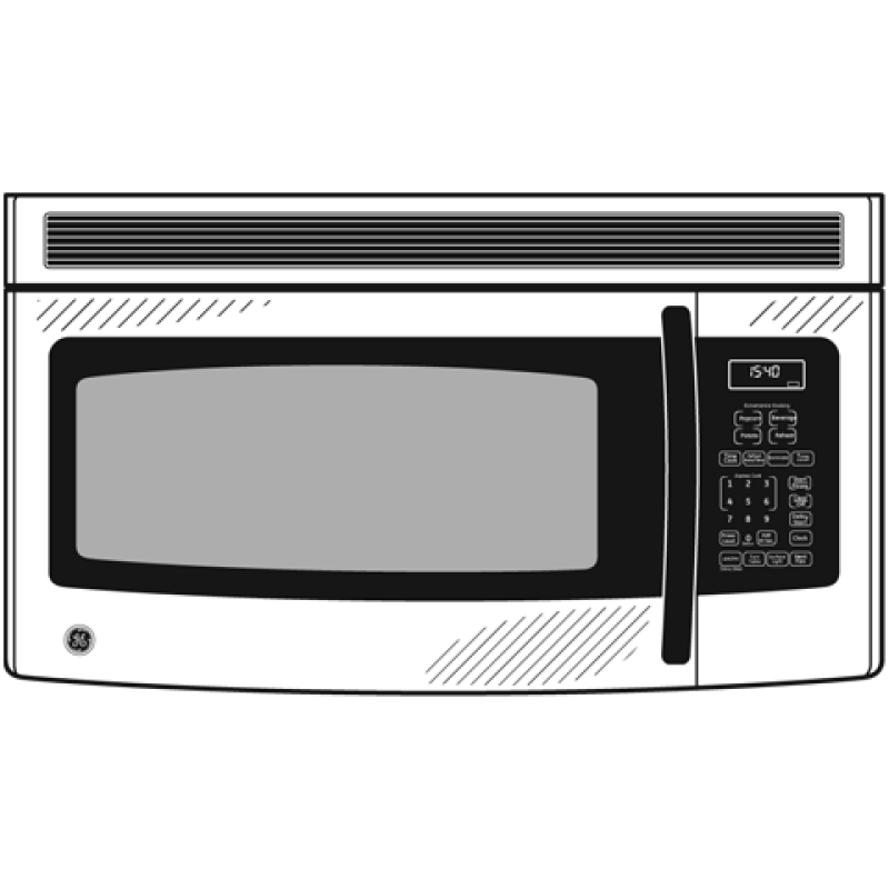Spacemaker Over-the-Range Microwave Oven JVM1540LNCS
