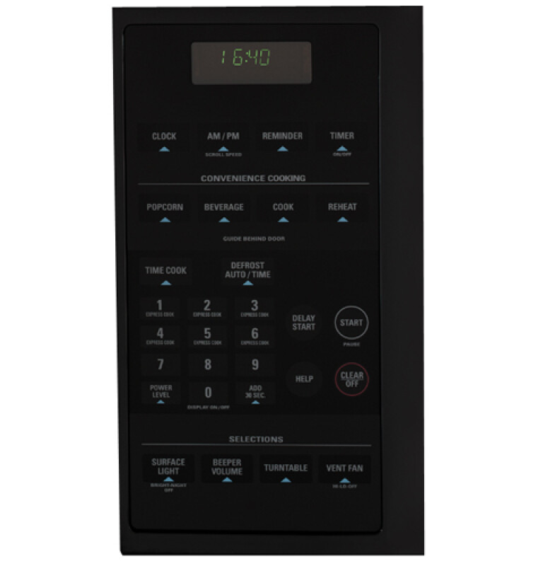 Spacemaker Over-the-Range Microwave Oven JVM1640BJ