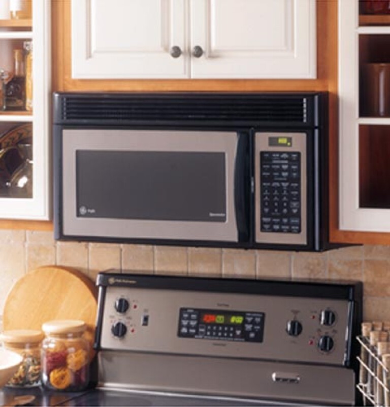 1.6 Cu. Ft. Spacemaker XL1600 Over-the-Range Microwave Oven JVM1660SB