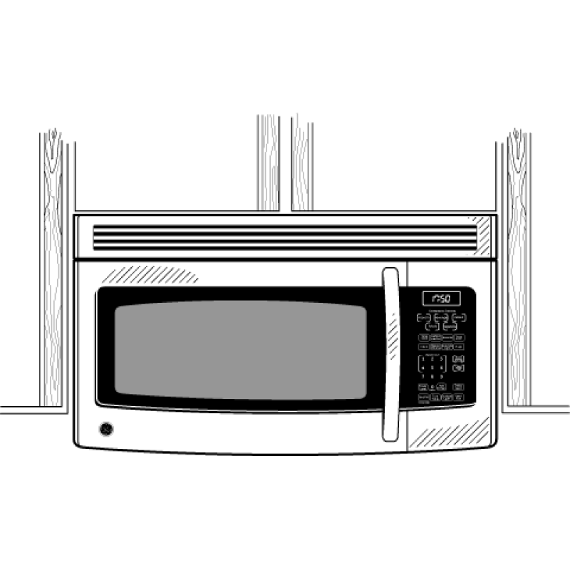 Spacemaker Over-the-Range Microwave Oven JVM1750SMSS