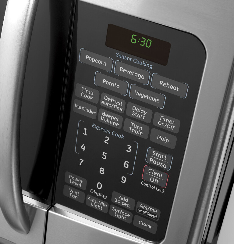 Spacemaker 1.7 Cu. Ft. Over-the-Range Sensor Microwave Oven JVM1750SPSS