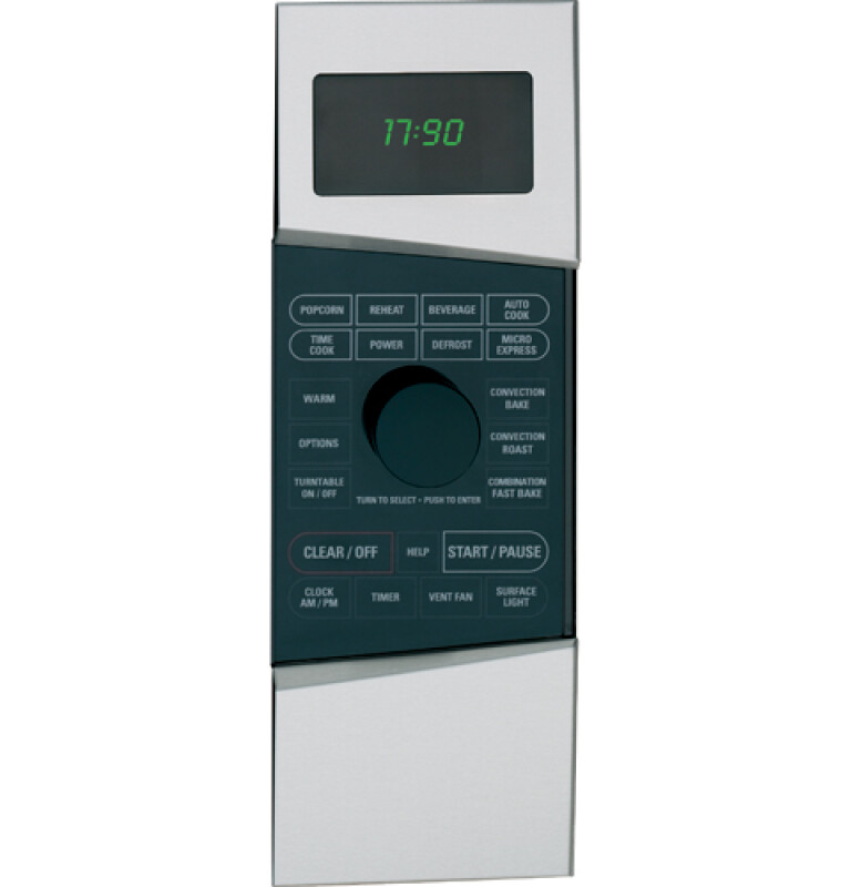 GE Profile 1.7 Cu. Ft. Convection Over-the-Range Microwave Oven Black JVM1790SK Picture 1