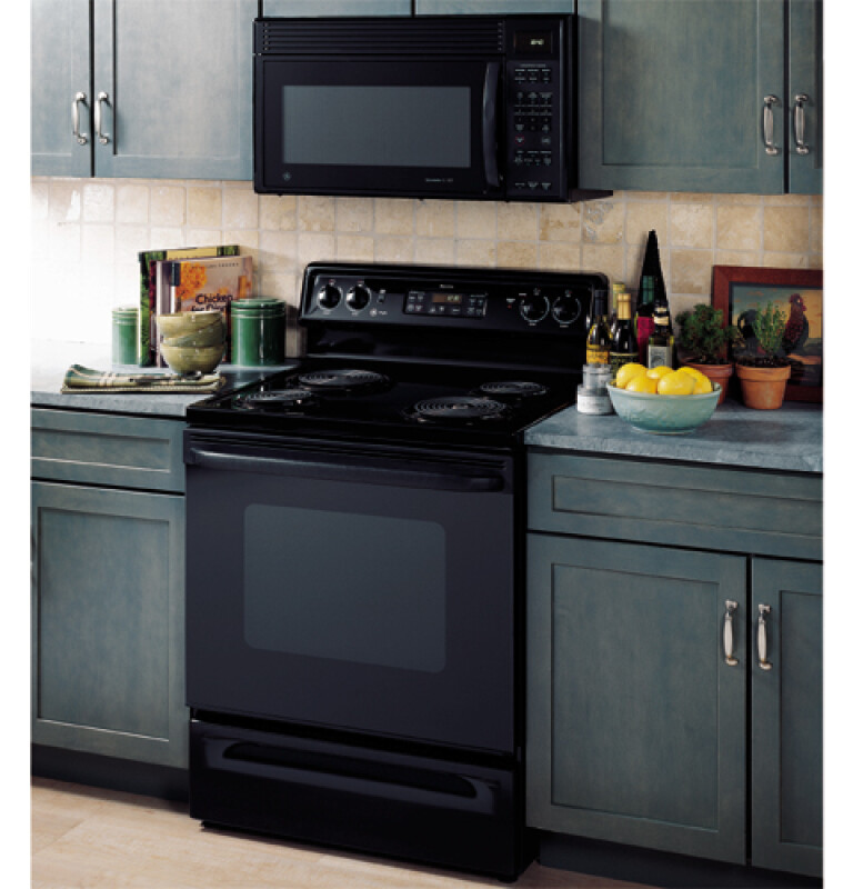 Spacemaker XL1800 Microwave Oven with Recirculating Venting JVM1851WD