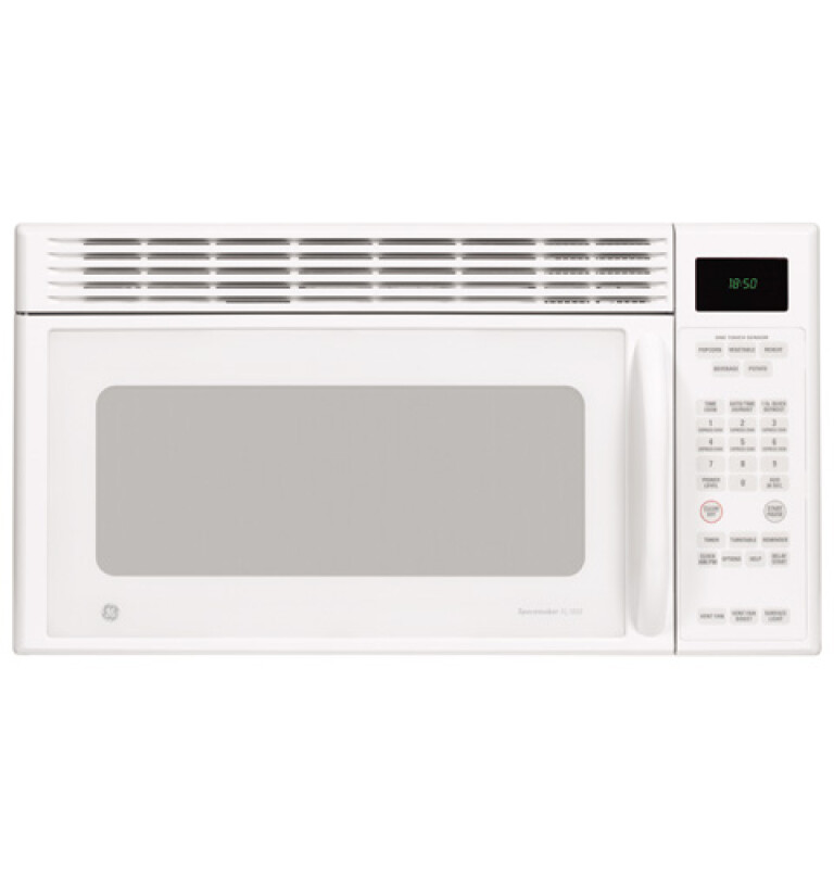 Spacemaker XL1800 Microwave Oven with Recirculating Venting JVM1851WH