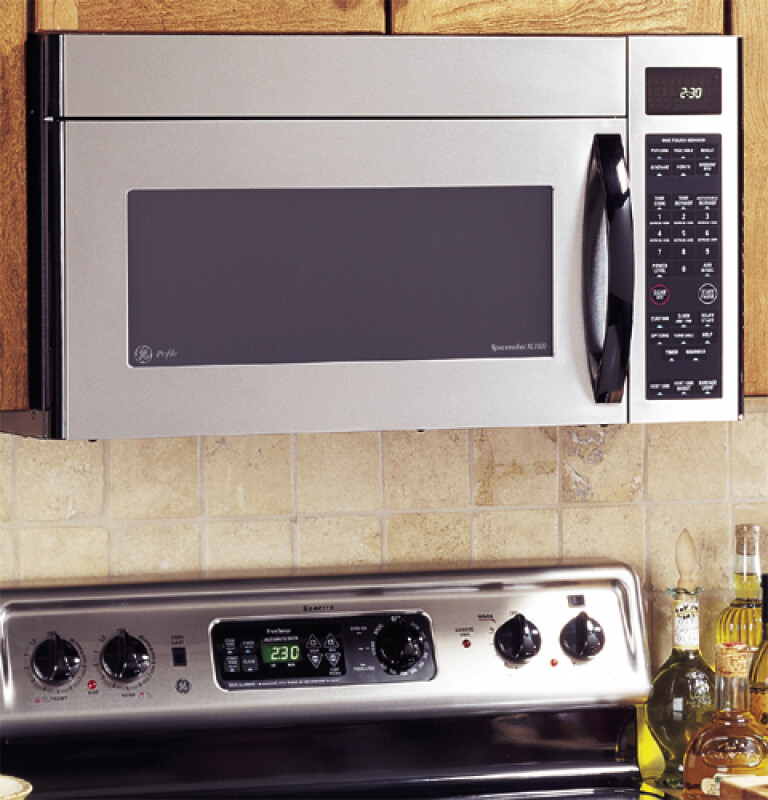 Spacemaker XL1800 Microwave Oven with Recirculating Venting - 1100 Watts JVM1861SF