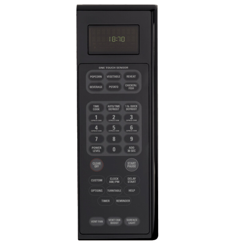 GE Profile Spacemaker XL1800 Microwave Oven Black JVM1870BF Picture 1