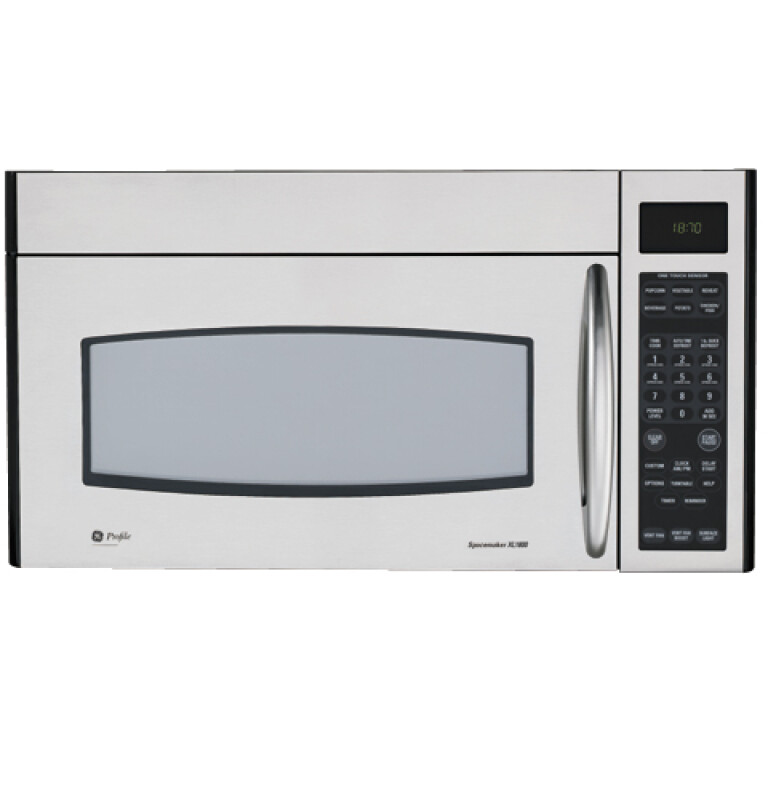 Spacemaker XL1800 Microwave Oven with Recirculating Venting JVM1871SH