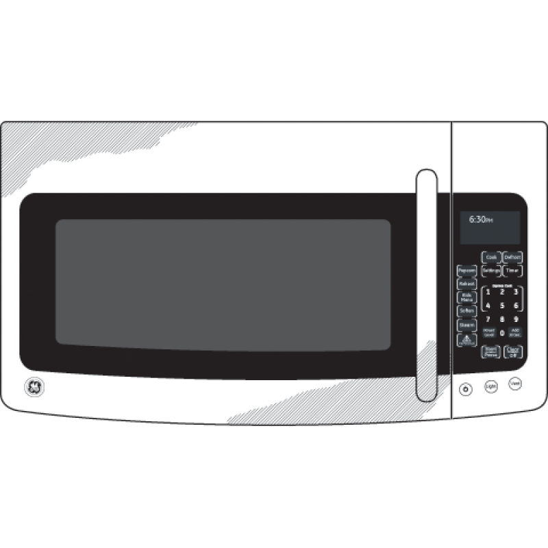 Spacemaker 1.9 Over-the-Range Microwave Oven JVM1950SRSS