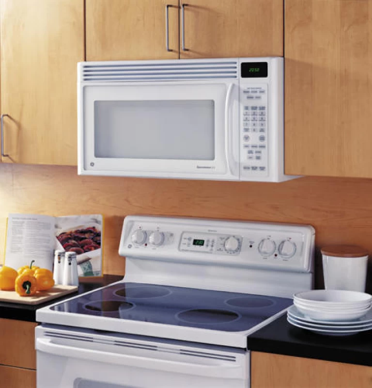 GE Spacemaker Over-the-Range Microwave Oven White JVM2050WH Picture 1