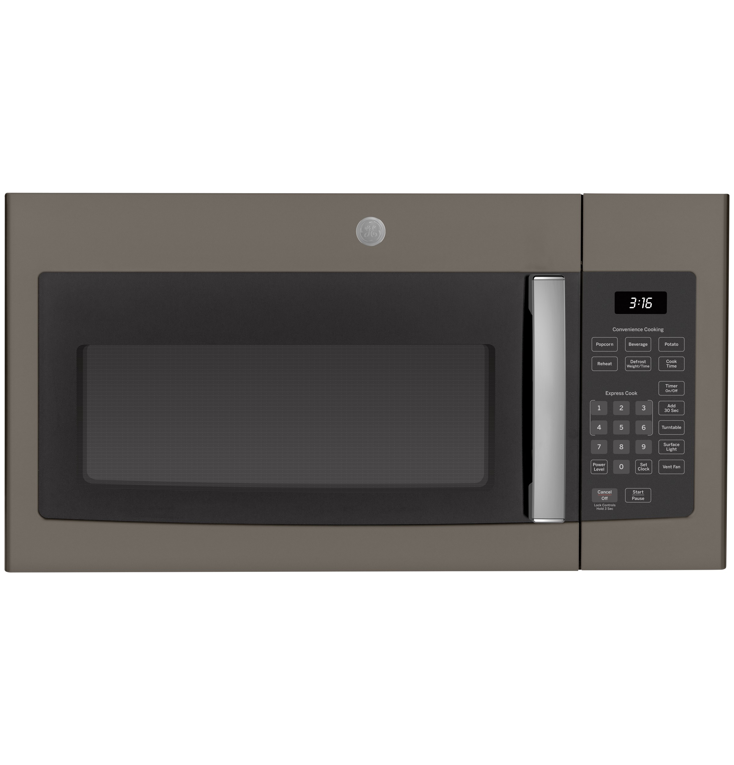 GE 1.6 Cu. Ft. Over-the-Range Microwave Oven Slate JVM3160EFES Picture 1