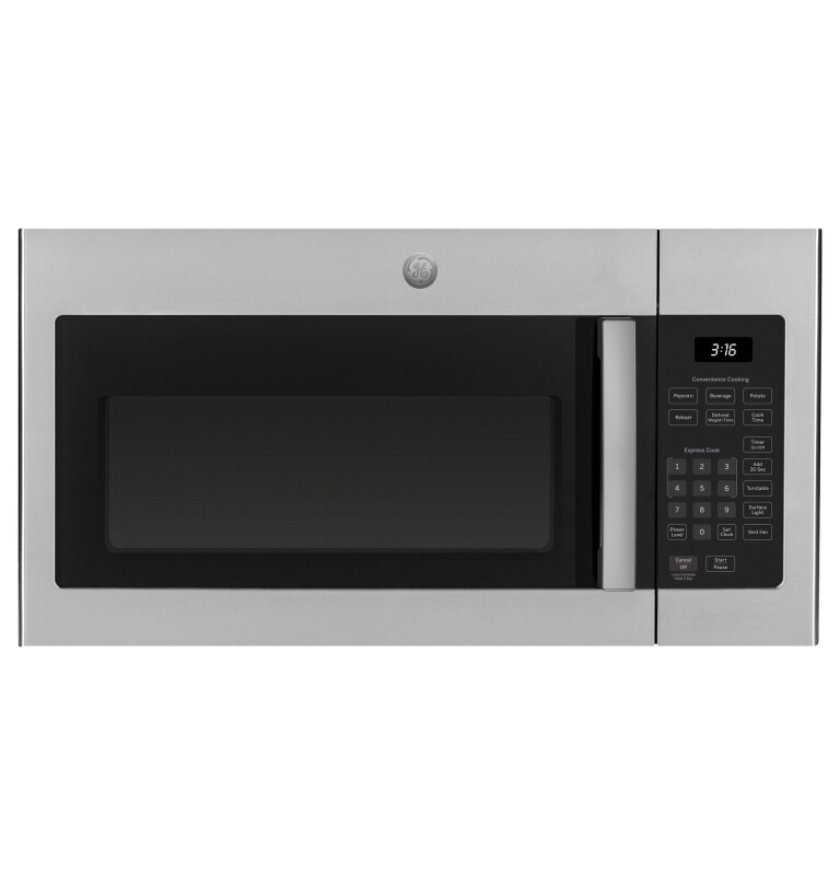 GE 1.6 Cu. Ft. Over-the-Range Microwave Oven Stainless Steel JVM3160RFSS Picture 1
