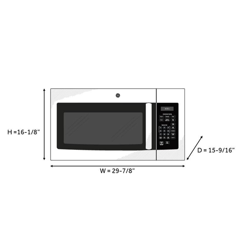 1.6 Cu. Ft. Over-the-Range Microwave Oven JVM3160RFSS