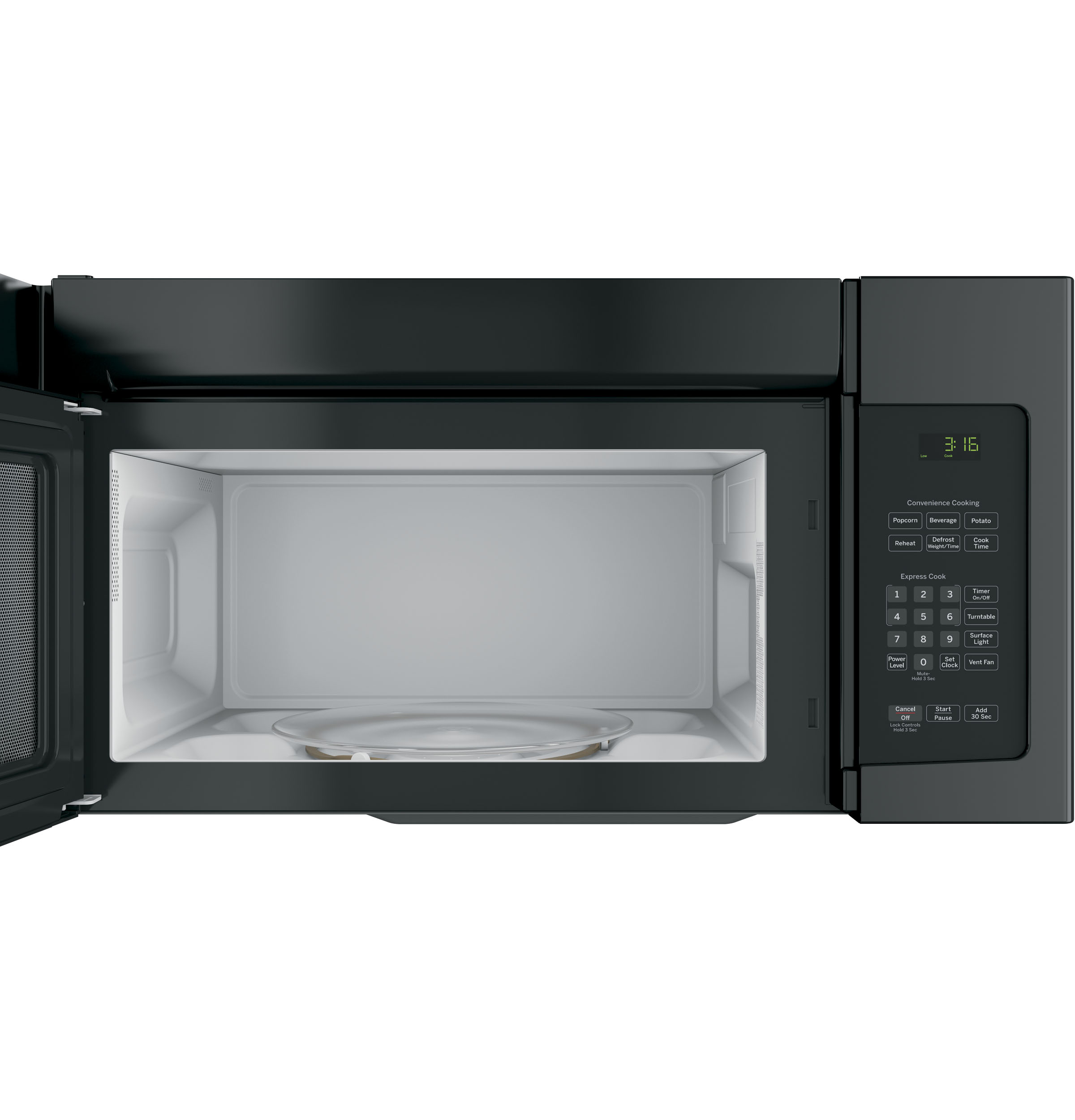 1.6 Cu. Ft. Over-the-Range Microwave Oven JVM3162DJBB