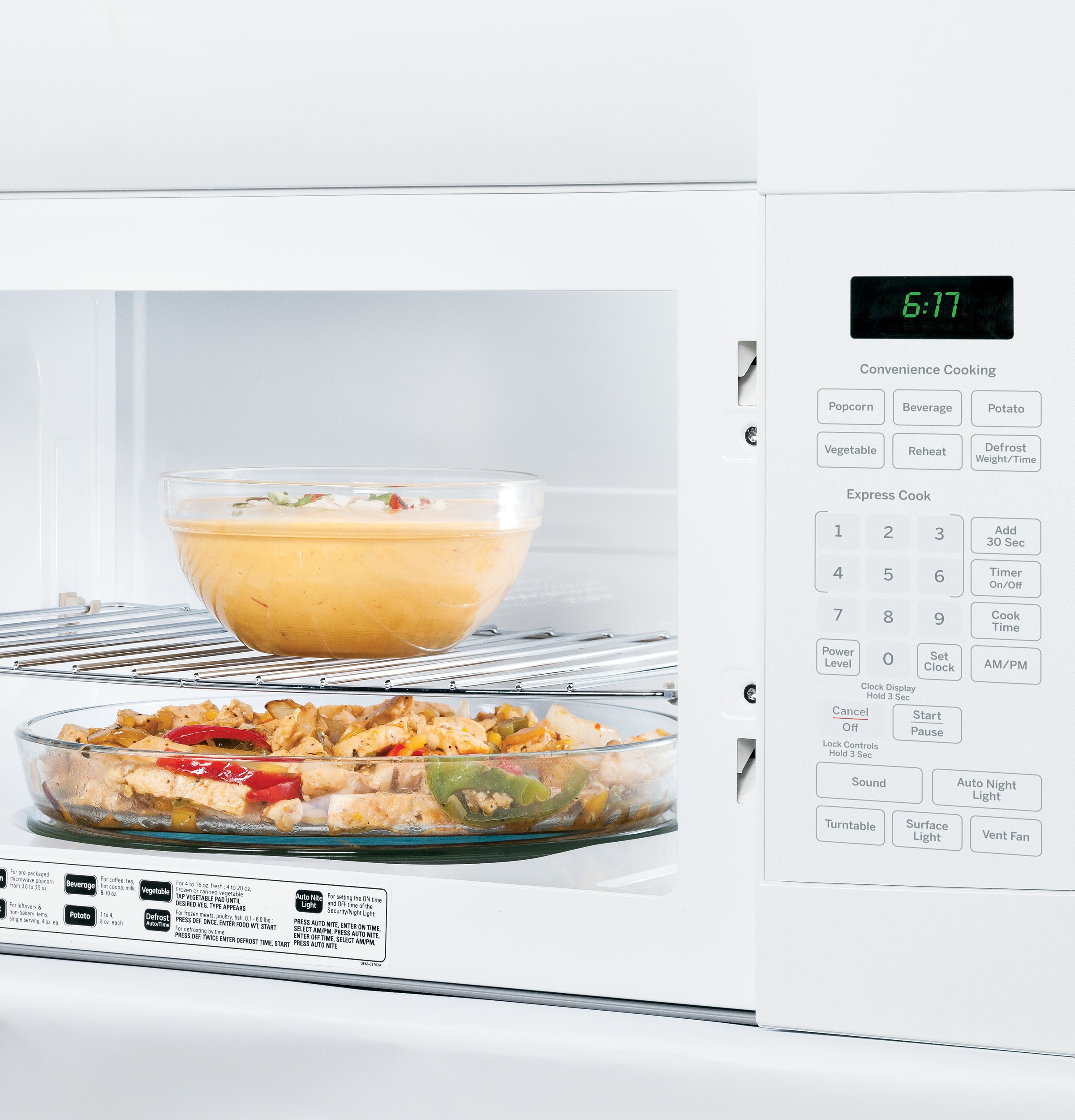 Series 1.7 Cu. Ft. Over-the-Range Microwave Oven JVM6172DFWW