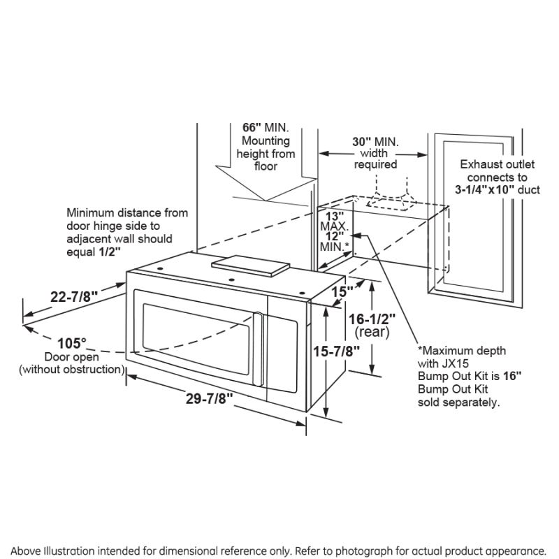1.7 Cu. Ft. Over-the-Range Microwave Oven JVM6172DKWW