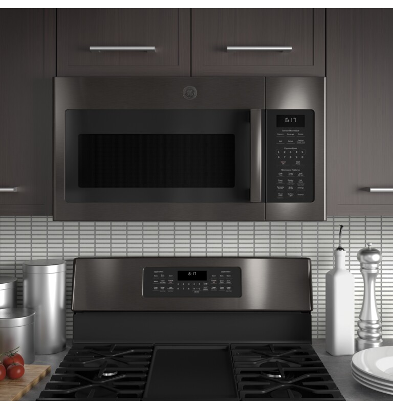 1.7 Cu. Ft. Over-the-Range Sensor Microwave Oven JVM6175BLTS