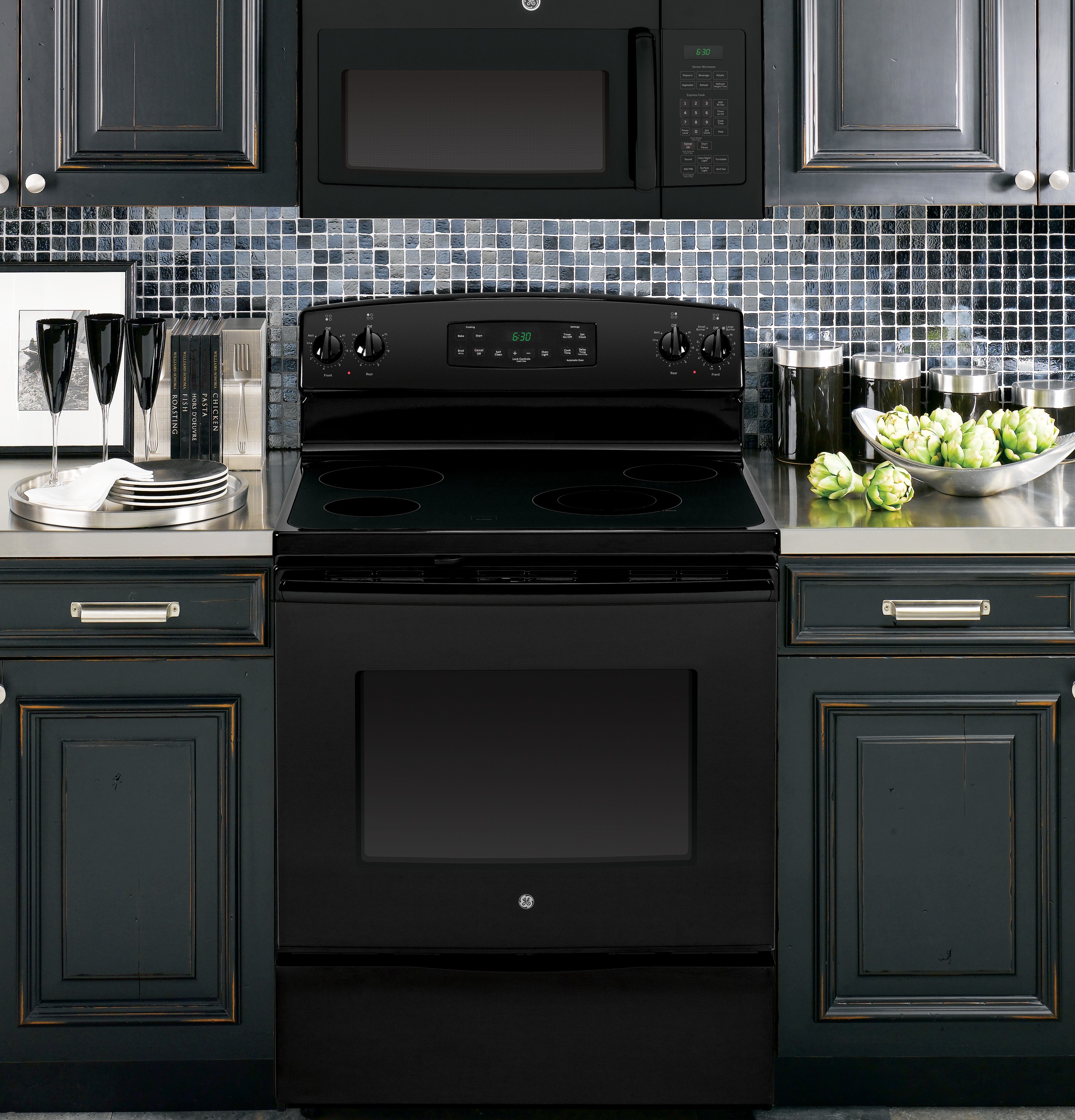 Series 1.7 Cu. Ft. Over-the-Range Sensor Microwave Oven JVM6175DFBB