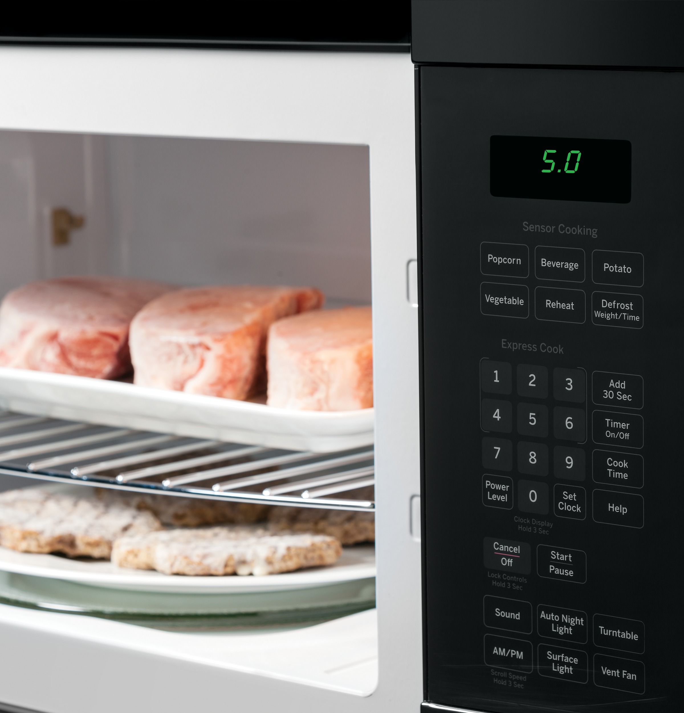 Series 1.7 Cu. Ft. Over-the-Range Sensor Microwave Oven JVM6175DFBB