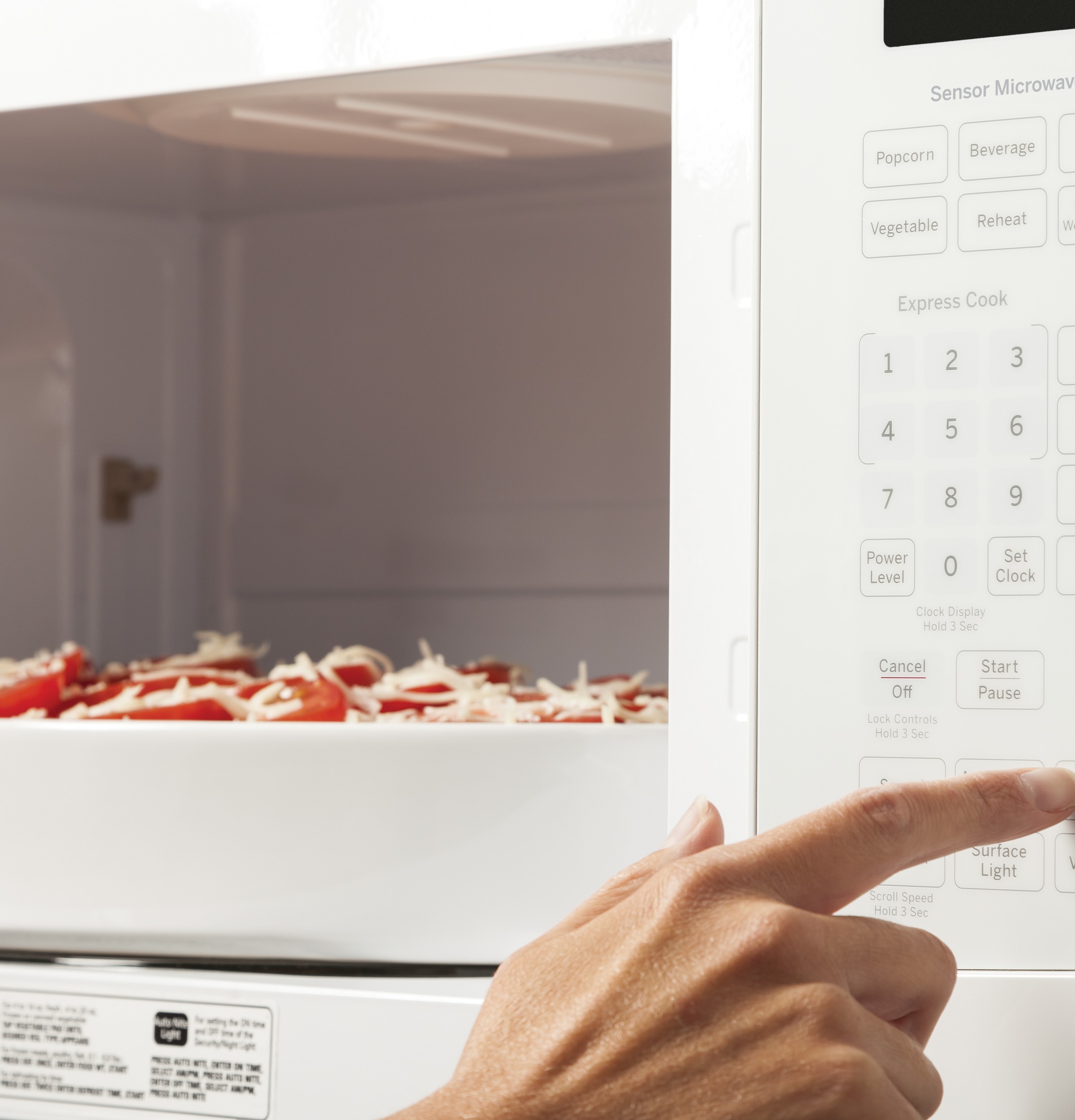 Series 1.7 Cu. Ft. Over-the-Range Sensor Microwave Oven JVM6175DFWW