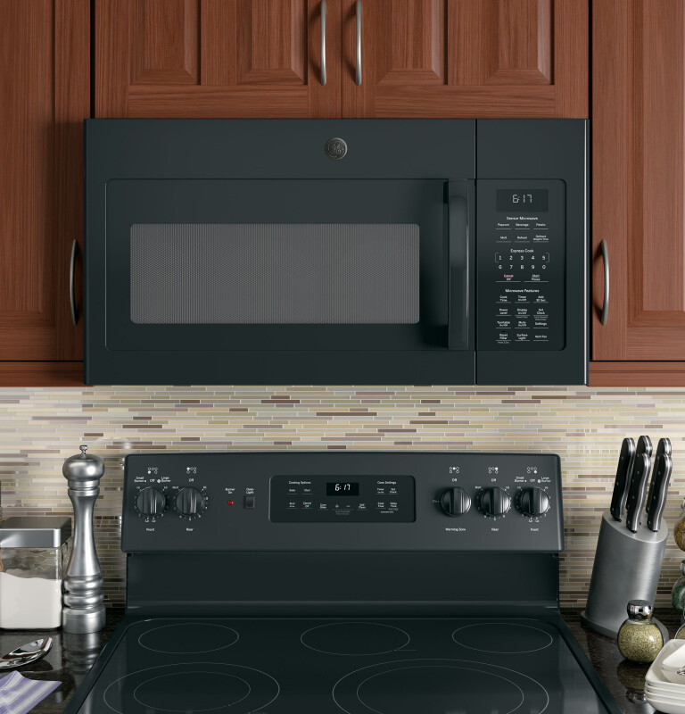 1.7 Cu. Ft. Over-the-Range Sensor Microwave Oven JVM6175DKBB