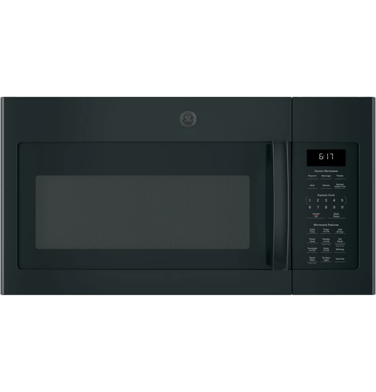 GE 1.7 Cu. Ft. Over-the-Range Sensor Microwave Oven Black JVM6175DKBB Picture 1