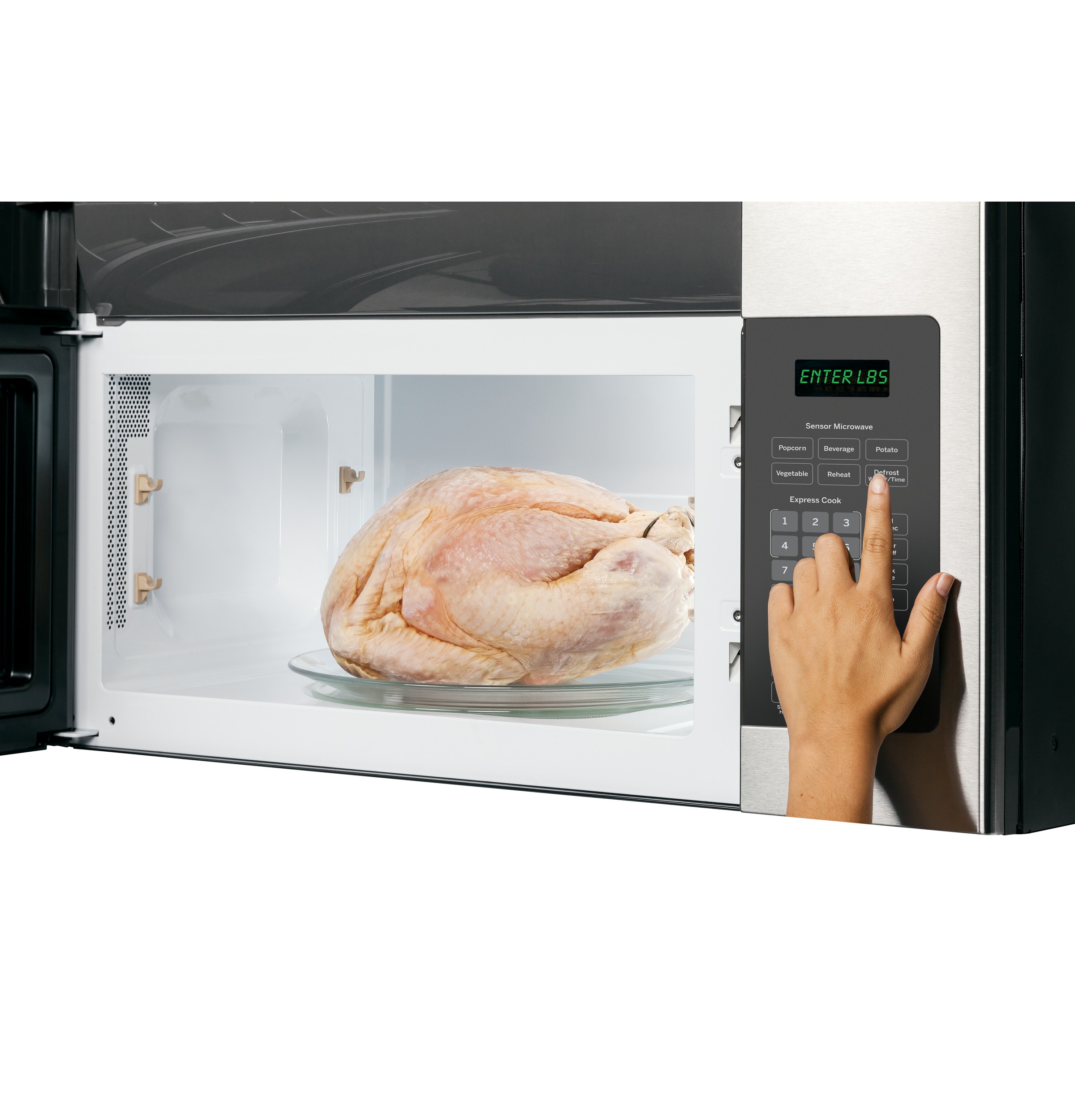 Series 1.7 Cu. Ft. Over-the-Range Sensor Microwave Oven JVM6175SFSS