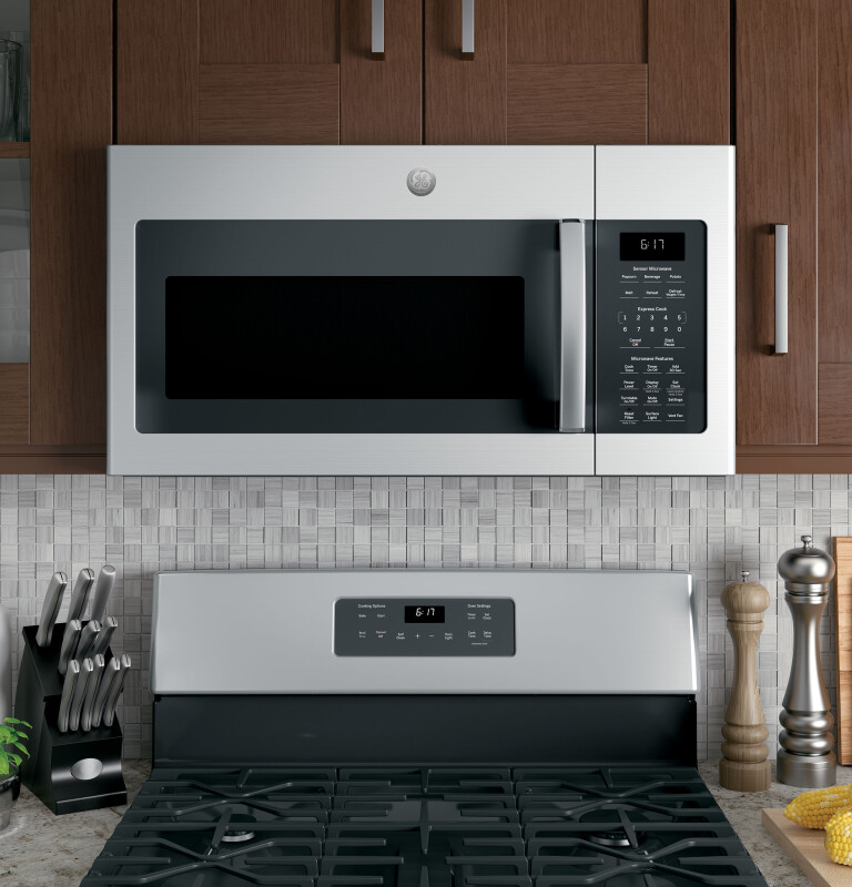1.7 Cu. Ft. Over-the-Range Sensor Microwave Oven JVM6175SKSS