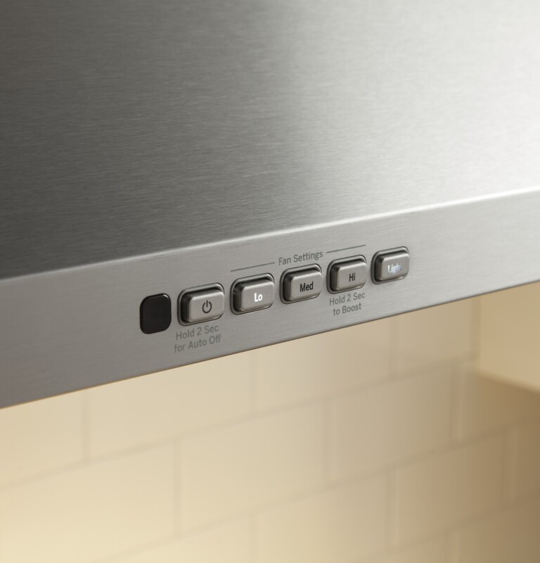 GE® 30" Wall-Mount Pyramid Chimney Hood JVW5301SJSS