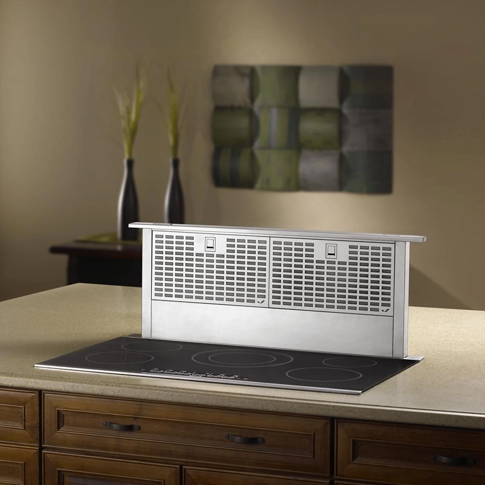 Euro-Style Stainless 36" Telescoping Downdraft Ventilation JXD7036YS