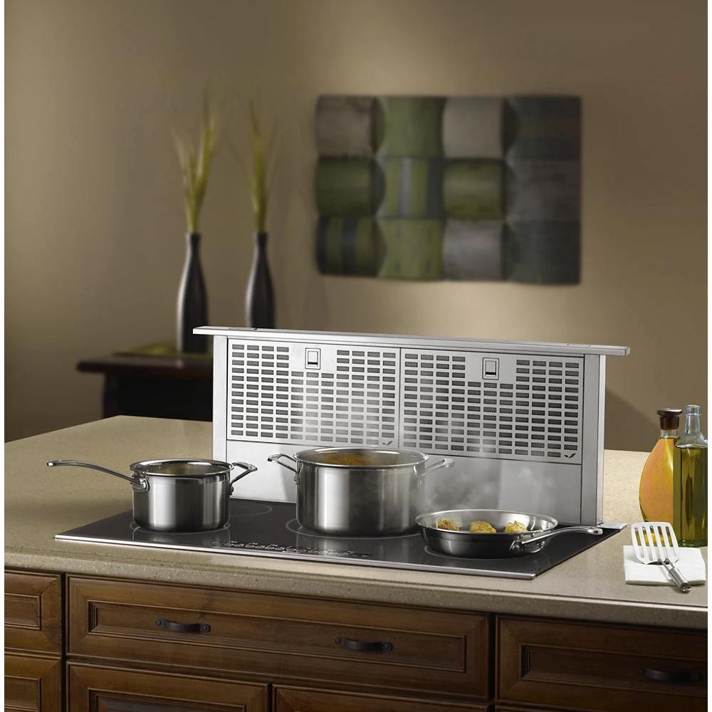 Euro-Style Stainless 36" Telescoping Downdraft Ventilation JXD7036YS