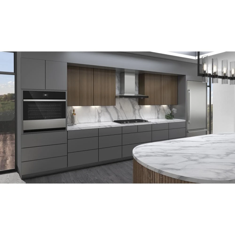 Lustre Stainless 36" Pyramid Style Canopy Wall Hood JXW8536HS