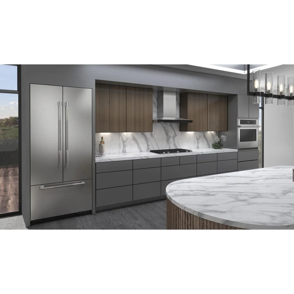 Lustre Stainless 36" Pyramid Style Canopy Wall Hood JXW8536HS