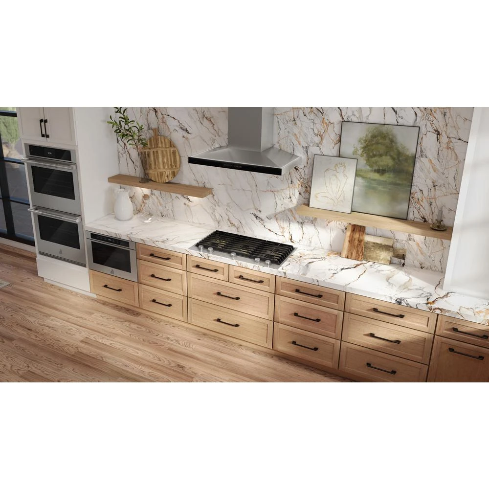 Lustre Stainless 36" Pyramid Style Canopy Wall Hood JXW8536HS