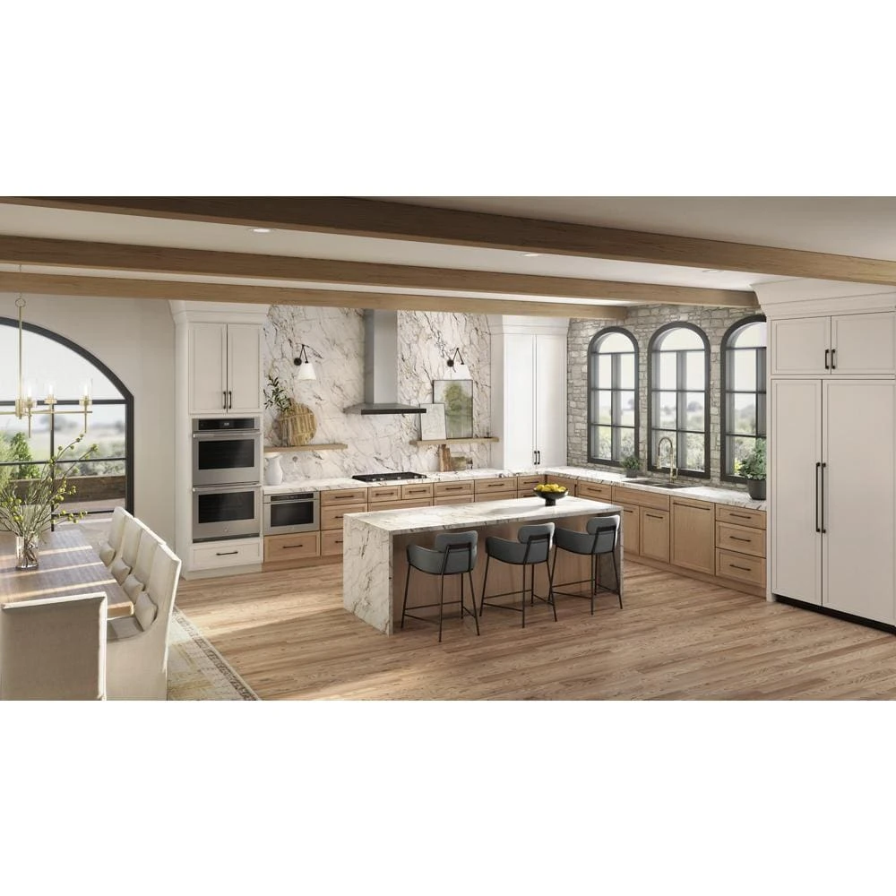 Lustre Stainless 36" Pyramid Style Canopy Wall Hood JXW8536HS