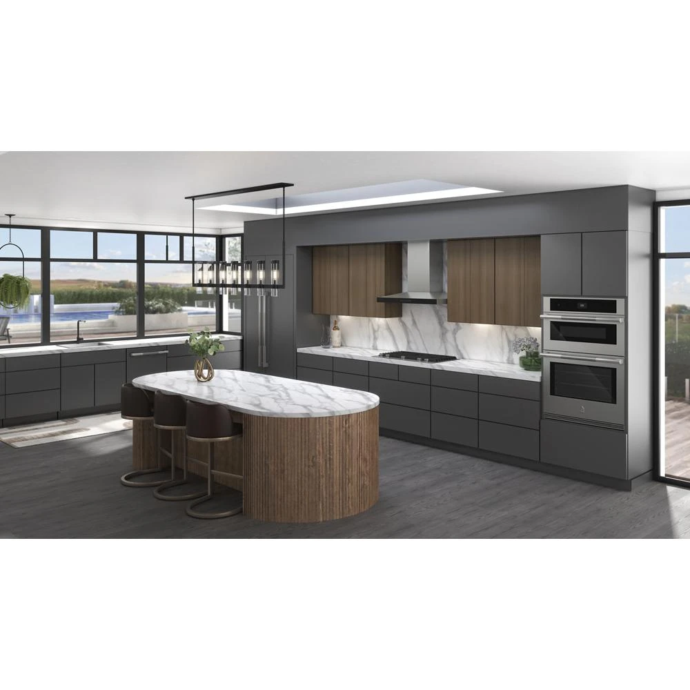 Lustre Stainless 36" Pyramid Style Canopy Wall Hood JXW8536HS