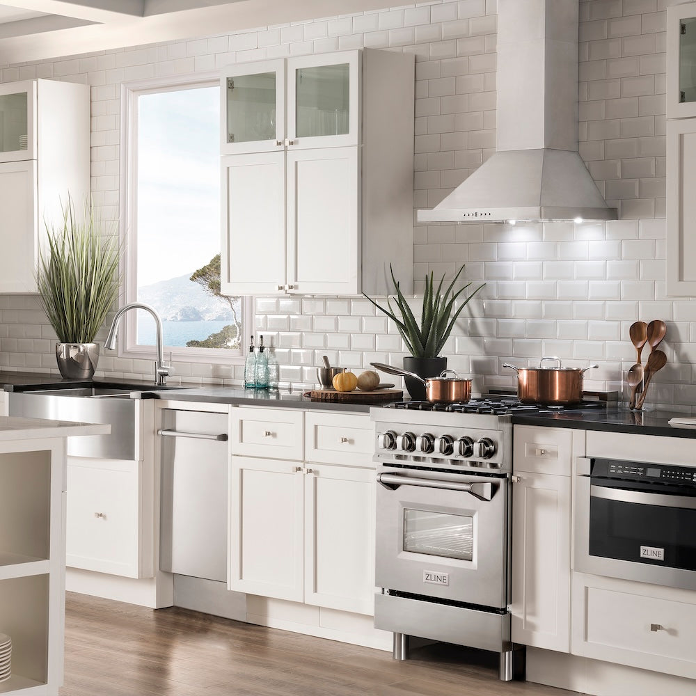 Convertible Vent Wall Mount Range Hood (KB) - 24 Inch KB24