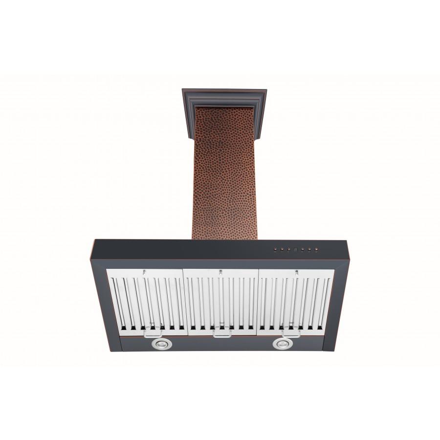 36" Convertible Vent Designer Series Wall Mount Range Hood - 36 Inch KB2HBXXX36