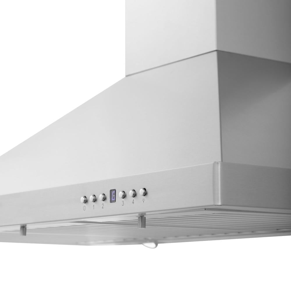 30 In. Convertible Vent Wall Mount Range Hood In Stainless Steel KB30